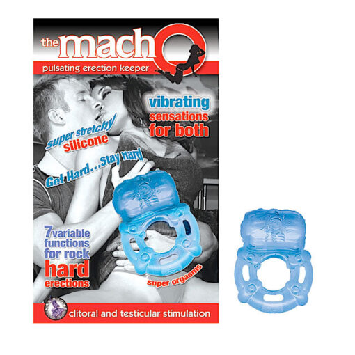 Macho Pulsating Erection Keeper (Blue)