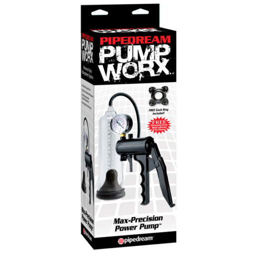 Pump Worx Max-Precision Power Pump Clear-Black