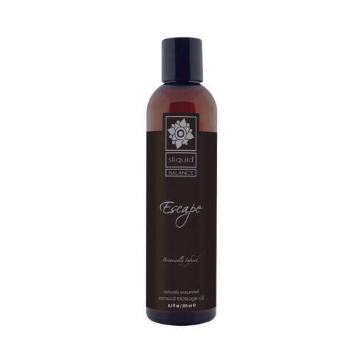 Sliquid Organics Balance Massage Oil Escape (Unscented) 8.5oz