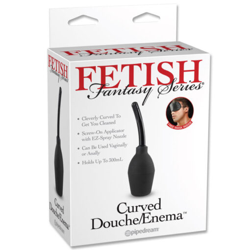 Pipedream Fetish Fantasy Series Curved Douche-Enema Black