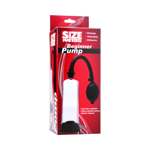 Size Matters Beginner Pump Packaged Clear