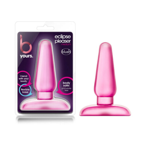 B Yours Eclipse Pleaser Anal Plug Medium Pink