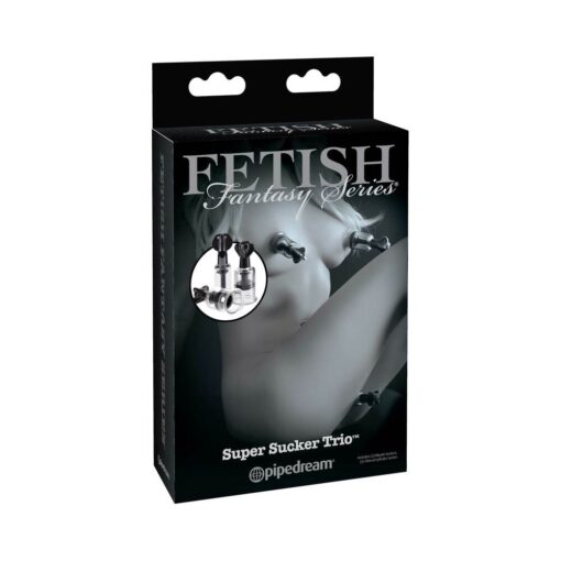 Fetish Fantasy Series Limited Edition Super Suckers Trio Clear-Black