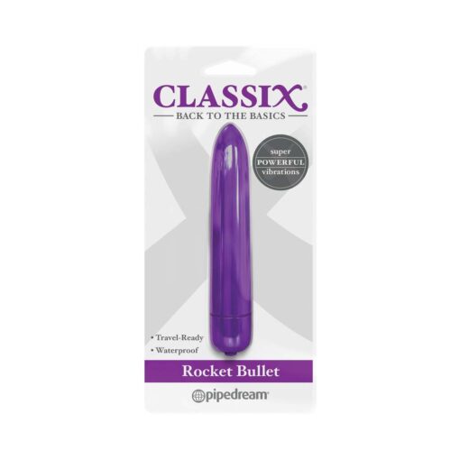 Classix Rocket Bullet Vibrator Purple