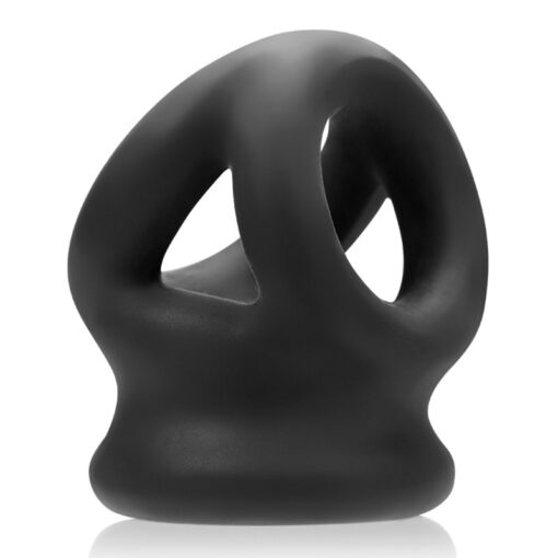 OxBalls TRI-SQUEEZE cocksling-ballstretcher, BLACK ICE