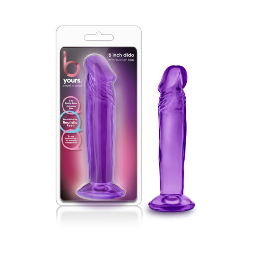 B Yours Sweet n' Small 6 in. Dildo Purple