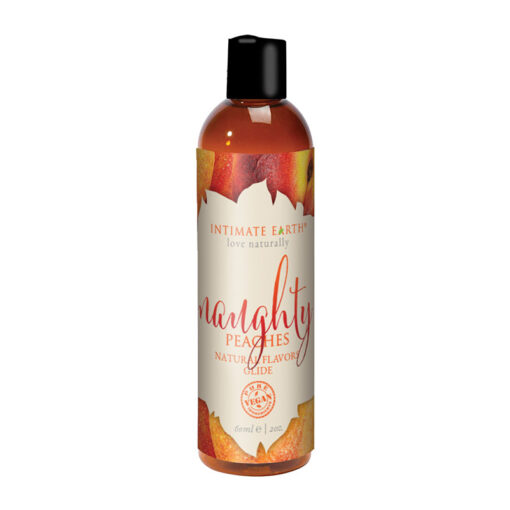 Intimate Earth Naughty Peach Pleasure Glide 60 ml-2 oz