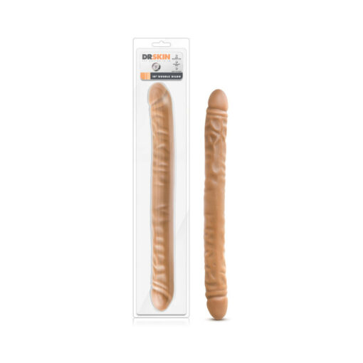 Dr. Skin 18 in. Double Dildo Tan