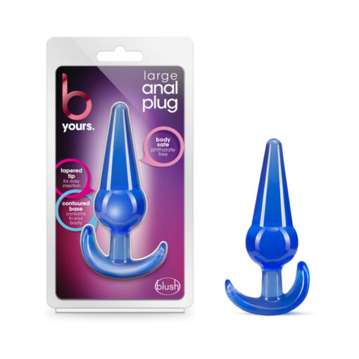 B Yours Anal Plug Large Blue