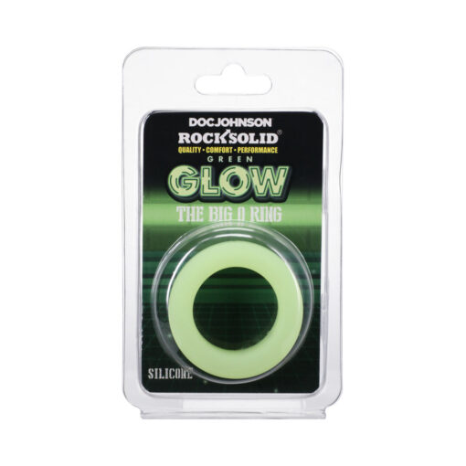 Rock Solid Sila-Flex Glow-in-the-Dark Big O C-Ring Green