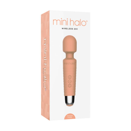 Mini Halo Wireless Wand 20X Silicone Peach Fuzz