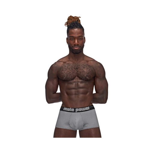 Male Power Sexagon Mini Short Gray M