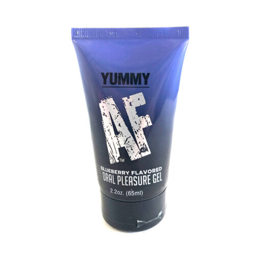 Yummy AF Blueberry Flavored Oral Pleasure Gel 2.2 oz.