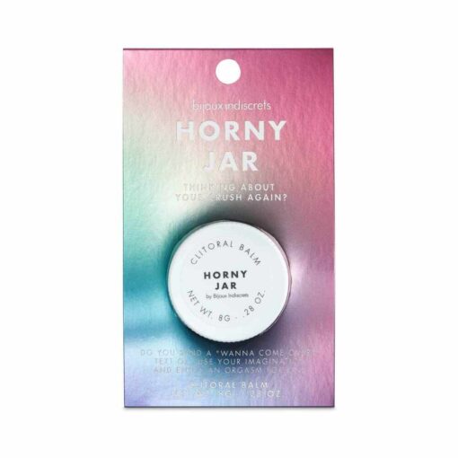 Bijoux Indiscrets Clitherapy Horny Jar Clitoral Balm0.28 oz.