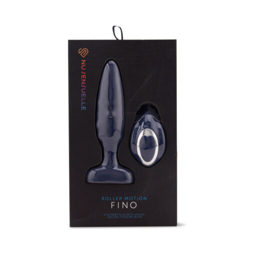 Nu Sensuelle Fino Roller Motion Plug Navy Blue