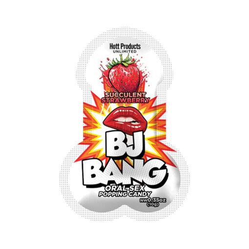 BJ Bang Popping Blow Job Oral Sex Candy Strawberry 24-Bag