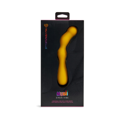 Nu Sensuelle Siren Nubii G-Spot Vibe W- Hinge Yellow