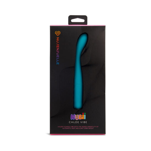 Nu Sensuelle Chloe Nubii Warming Slim G with Turbo Boost and Heat Blue