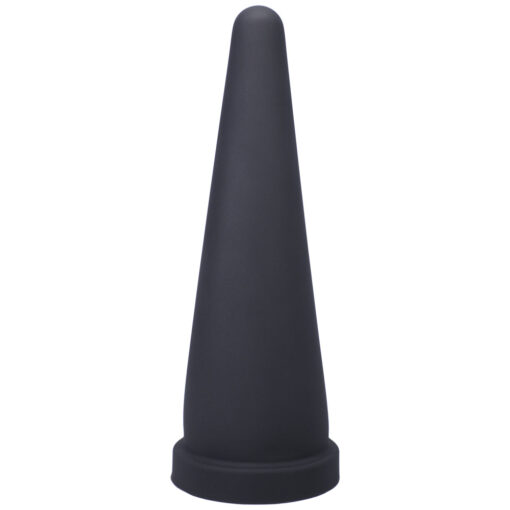 Tantus Cone Large Dildo Onyx