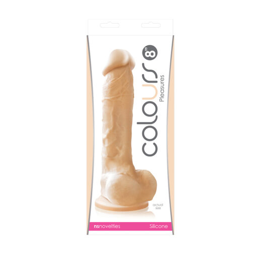 Colours Pleasures 8 in. Dildo Beige