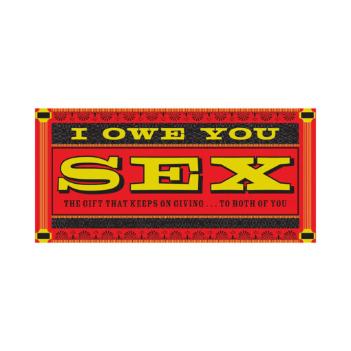 IOU Sex Gift Coupons