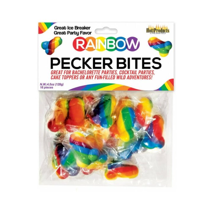 Rainbow Pecker Bites 16/Bag