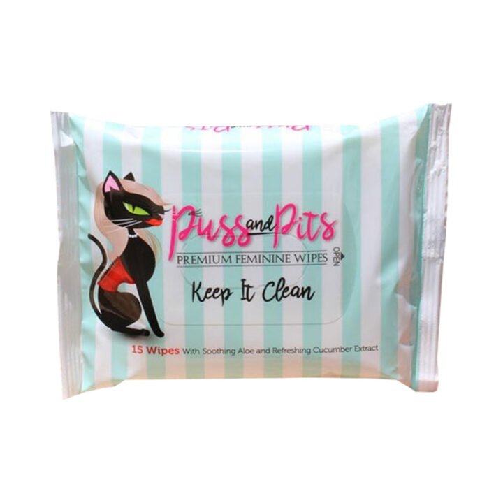 Puss and Pits Wipes 15-Pack
