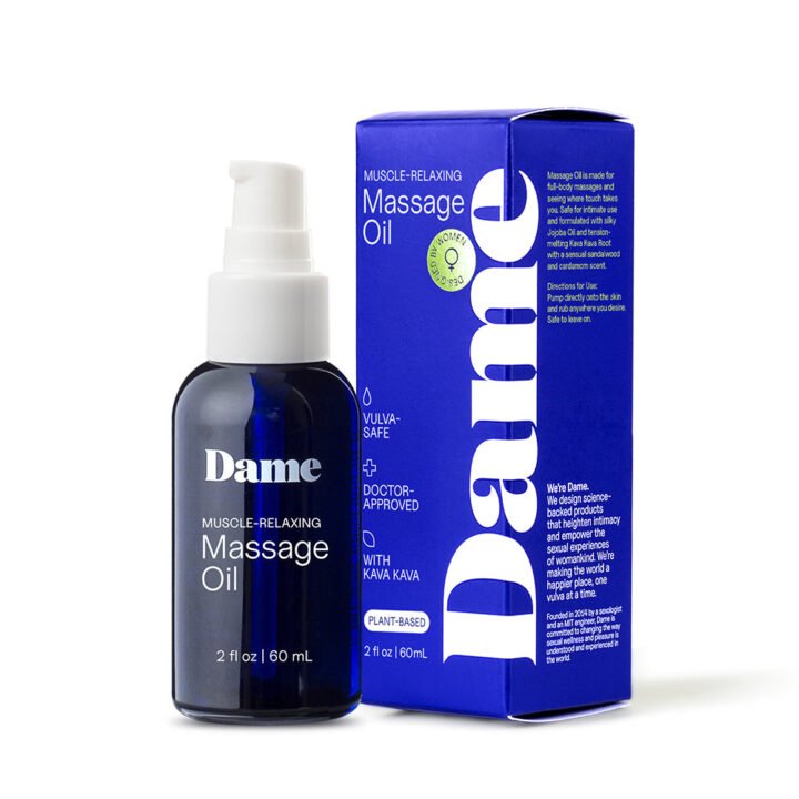 Dame Sex Oil Massage Oil 2 oz.