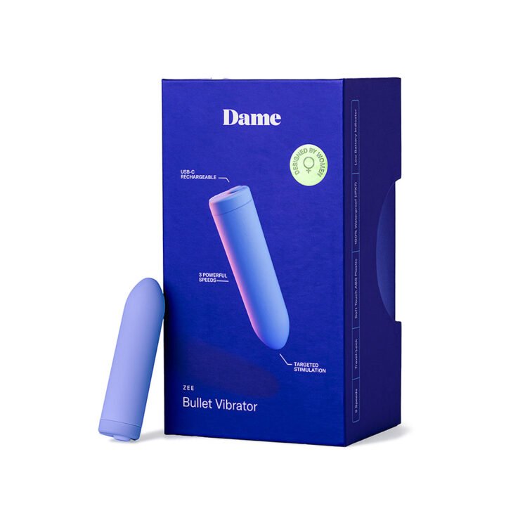 Dame Zee Bullet Vibrator Periwinkle